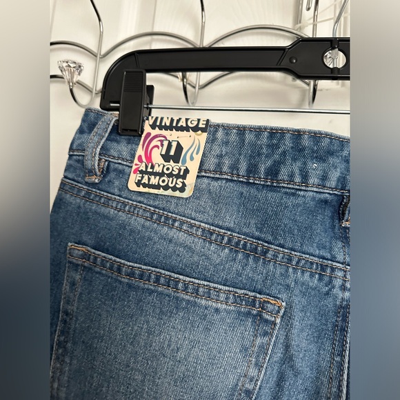 High rise ribbed jeans with coloured trendy patches (Brand new) - Picture 8 of 8